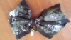 black skull duct tape bow